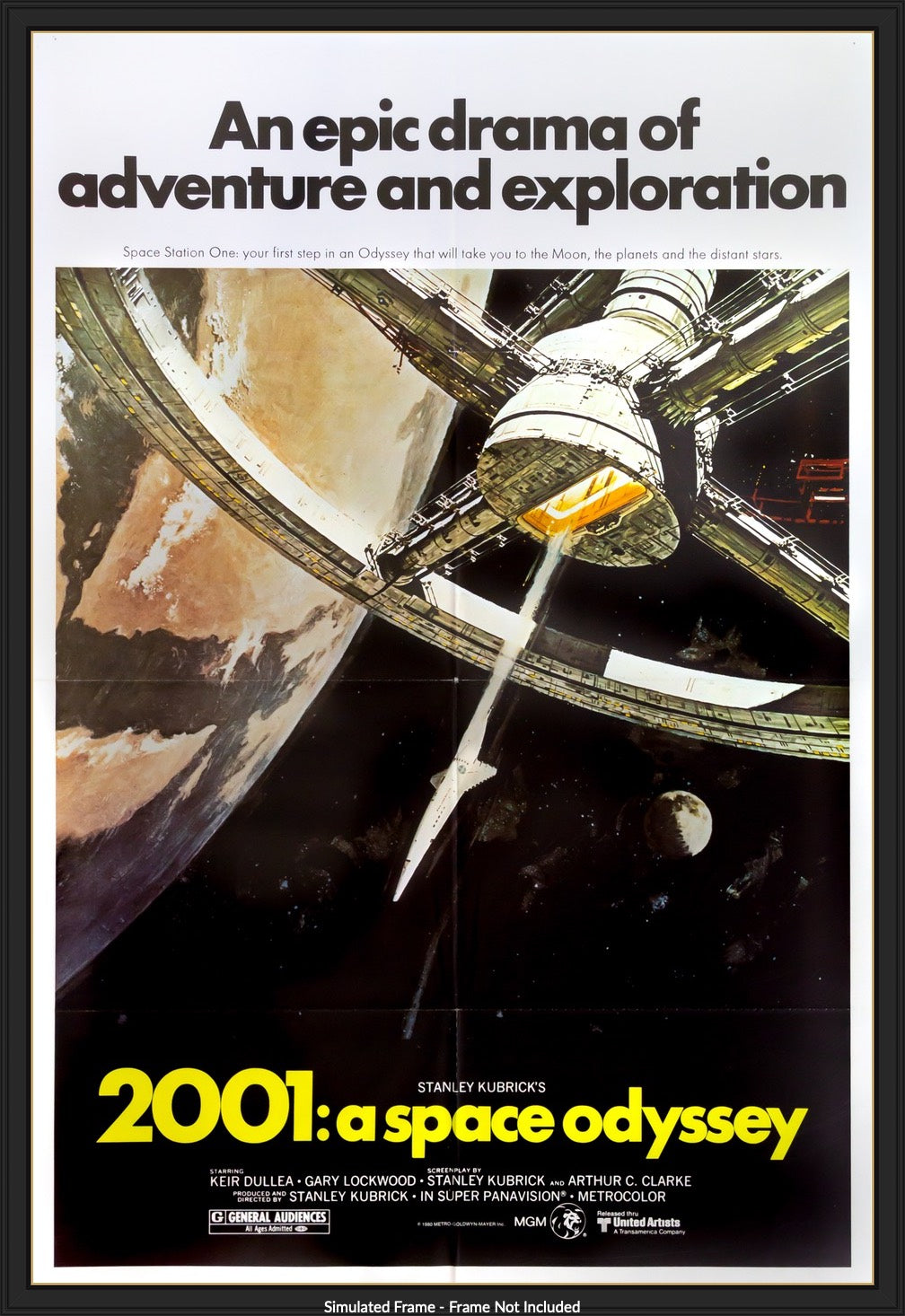 2001: A Space Odyssey (1968) original movie poster for sale at Original Film Art - Vintage Movie Posters