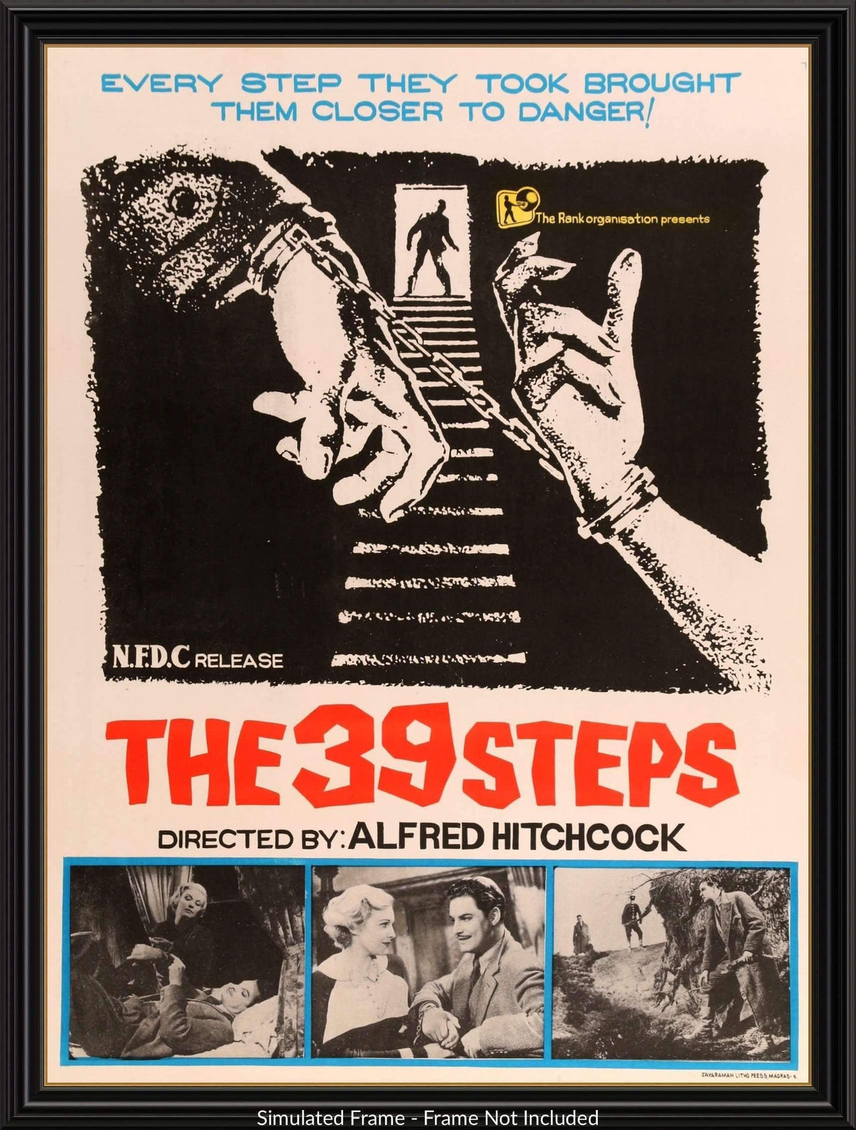 39 Steps (1935) original movie poster for sale at Original Film Art - Vintage Movie Posters