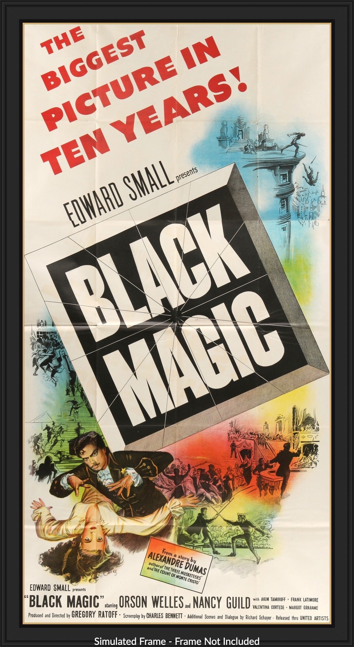 Black Magic (1949) original movie poster for sale at Original Film Art - Vintage Movie Posters
