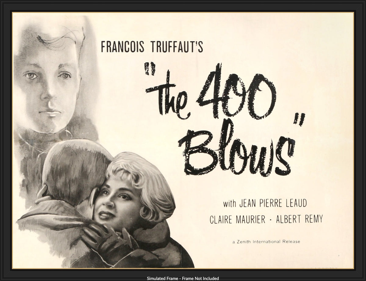 400 Blows (1959) original movie poster for sale at Original Film Art - Vintage Movie Posters