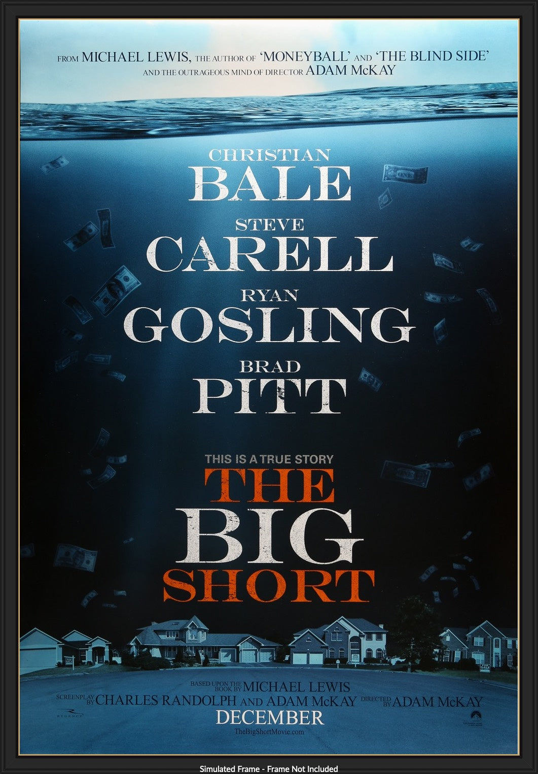 Big Short (2015) original movie poster for sale at Original Film Art - Vintage Movie Posters