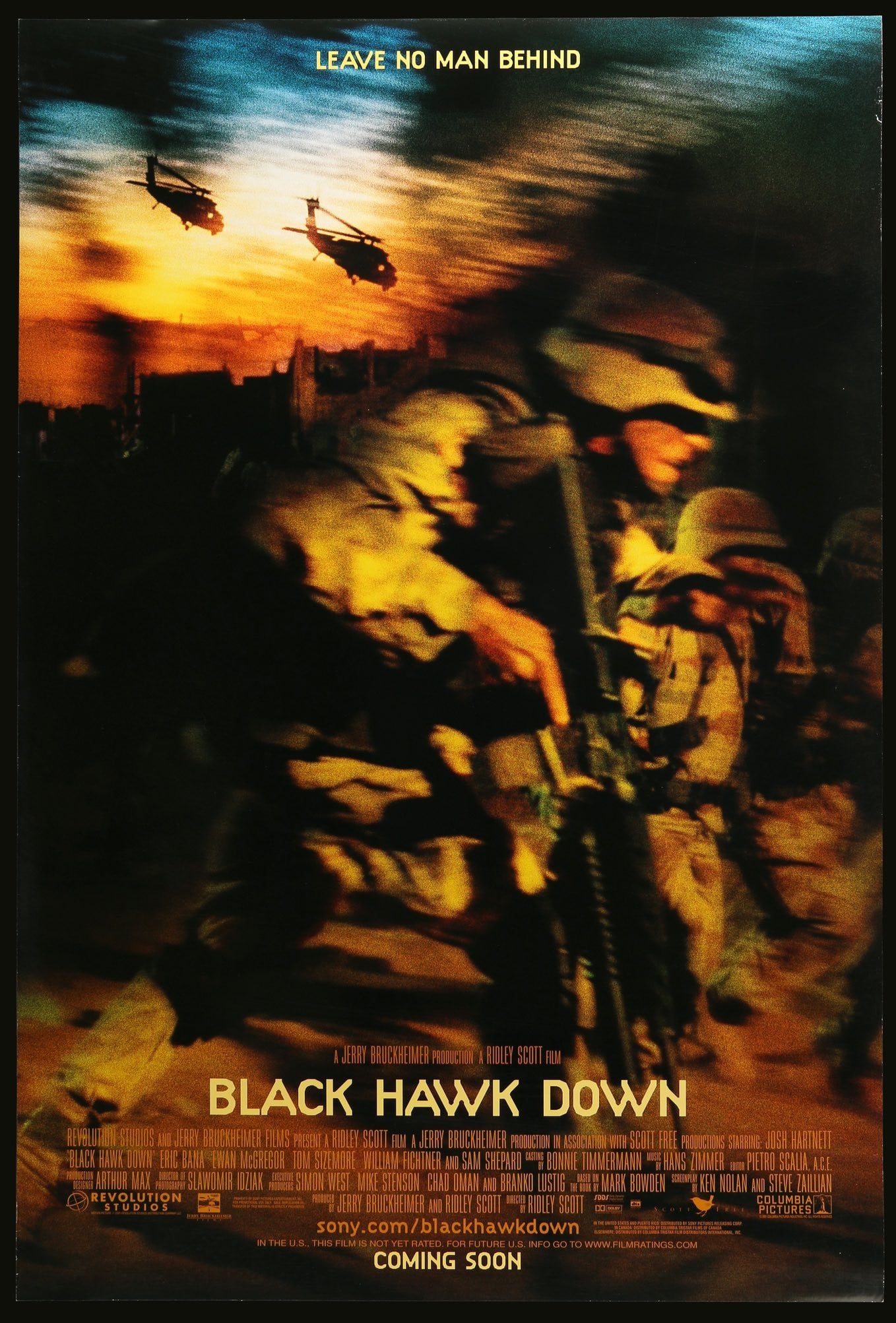 Black Hawk Down (2001) original movie poster for sale at Original Film Art