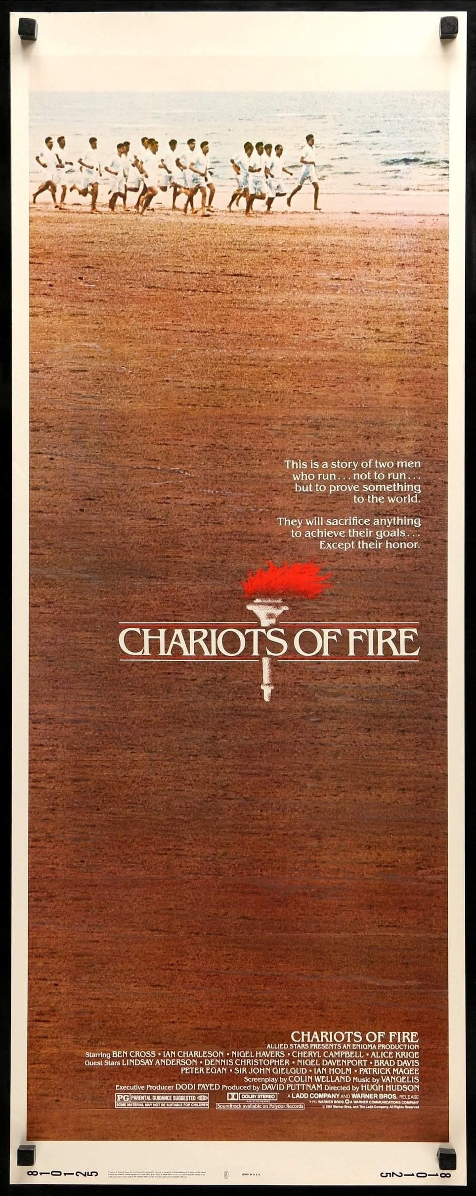 Chariots of Fire (1981) original movie poster for sale at Original Film Art - Vintage Movie Posters