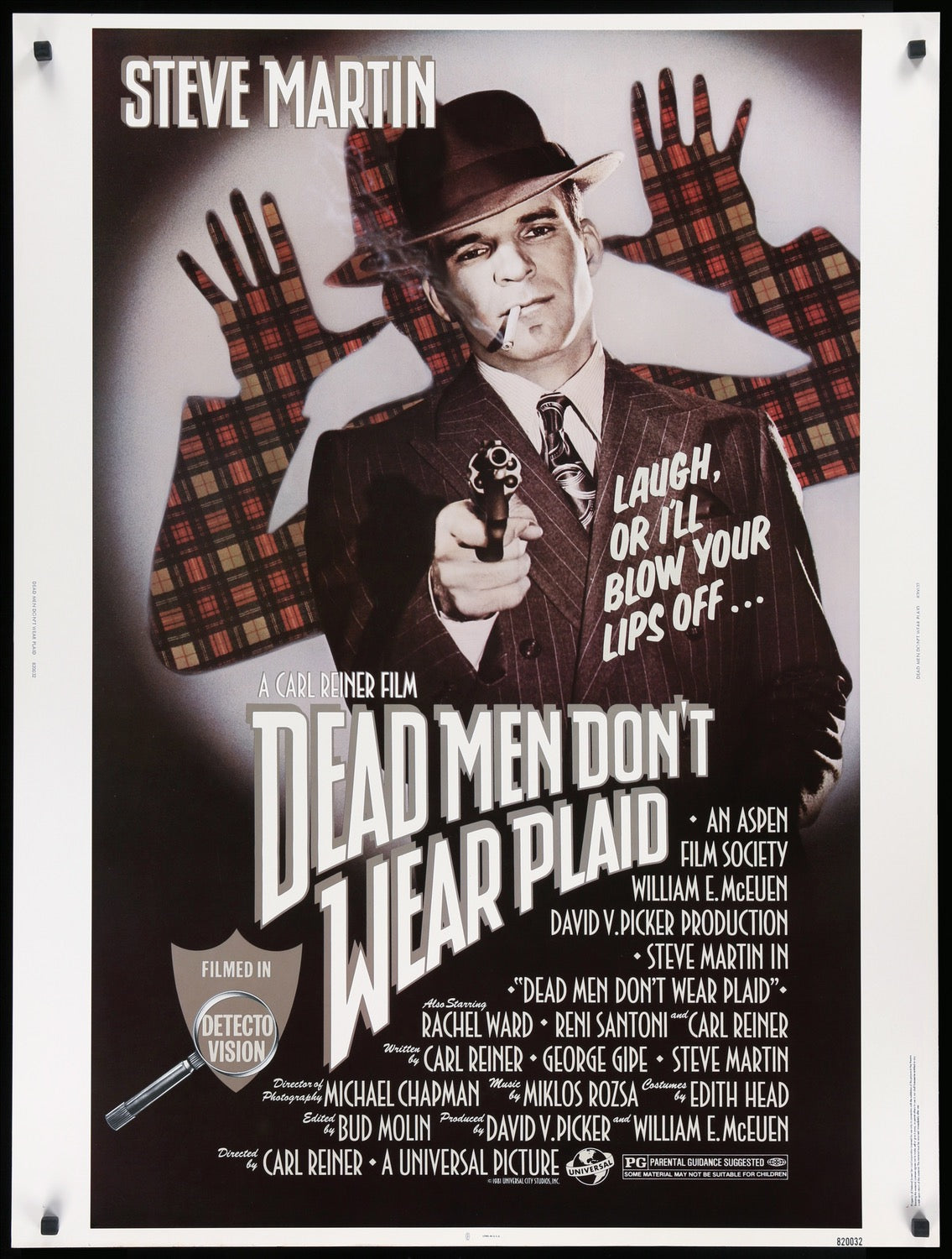 Dead Men Don&#39;t Wear Plaid (1982) original movie poster for sale at Original Film Art