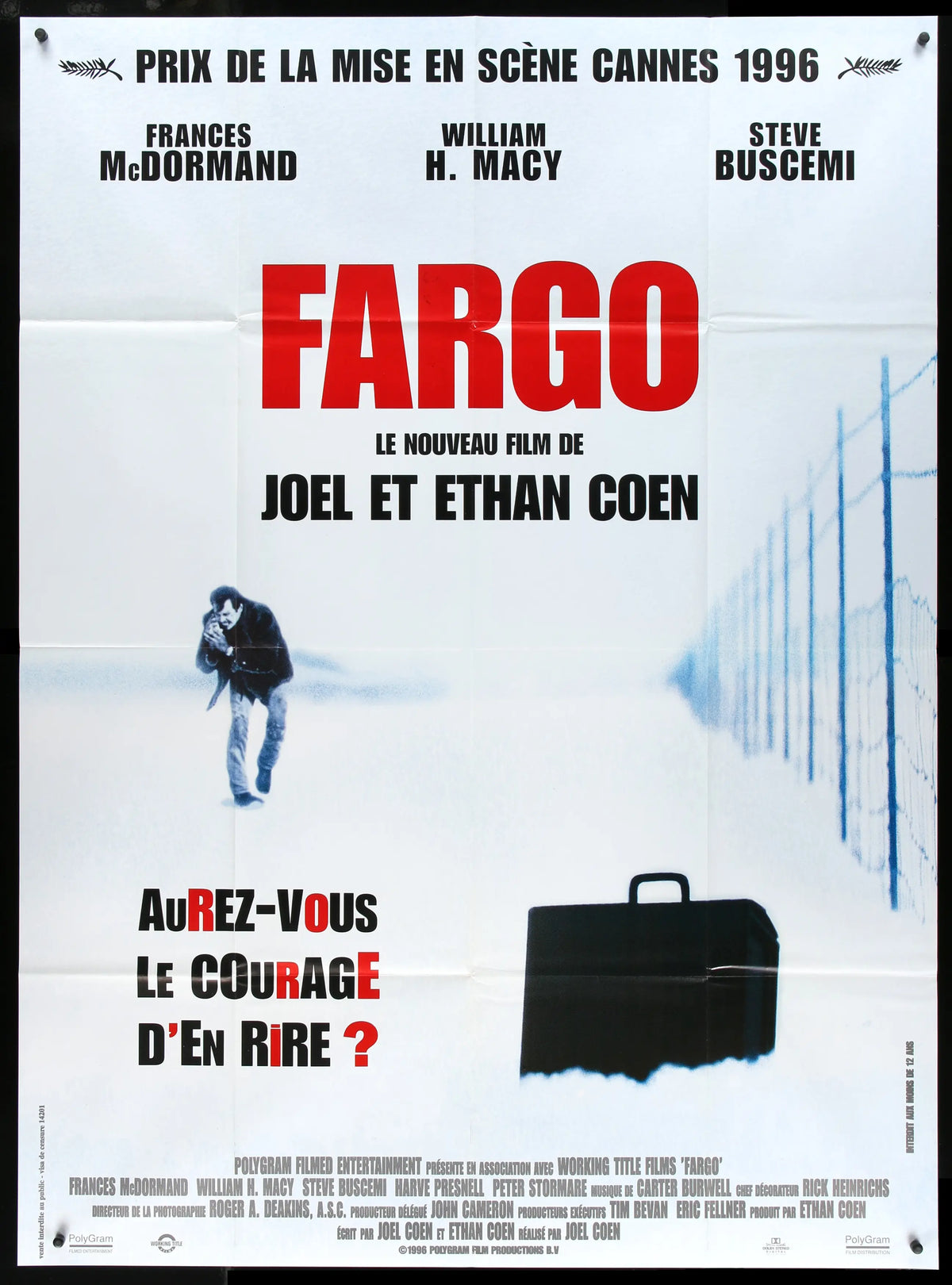 Fargo (1996) original movie poster for sale at Original Film Art