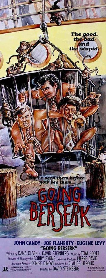Going Berserk (1983) original movie poster for sale at Original Film Art - Vintage Movie Posters