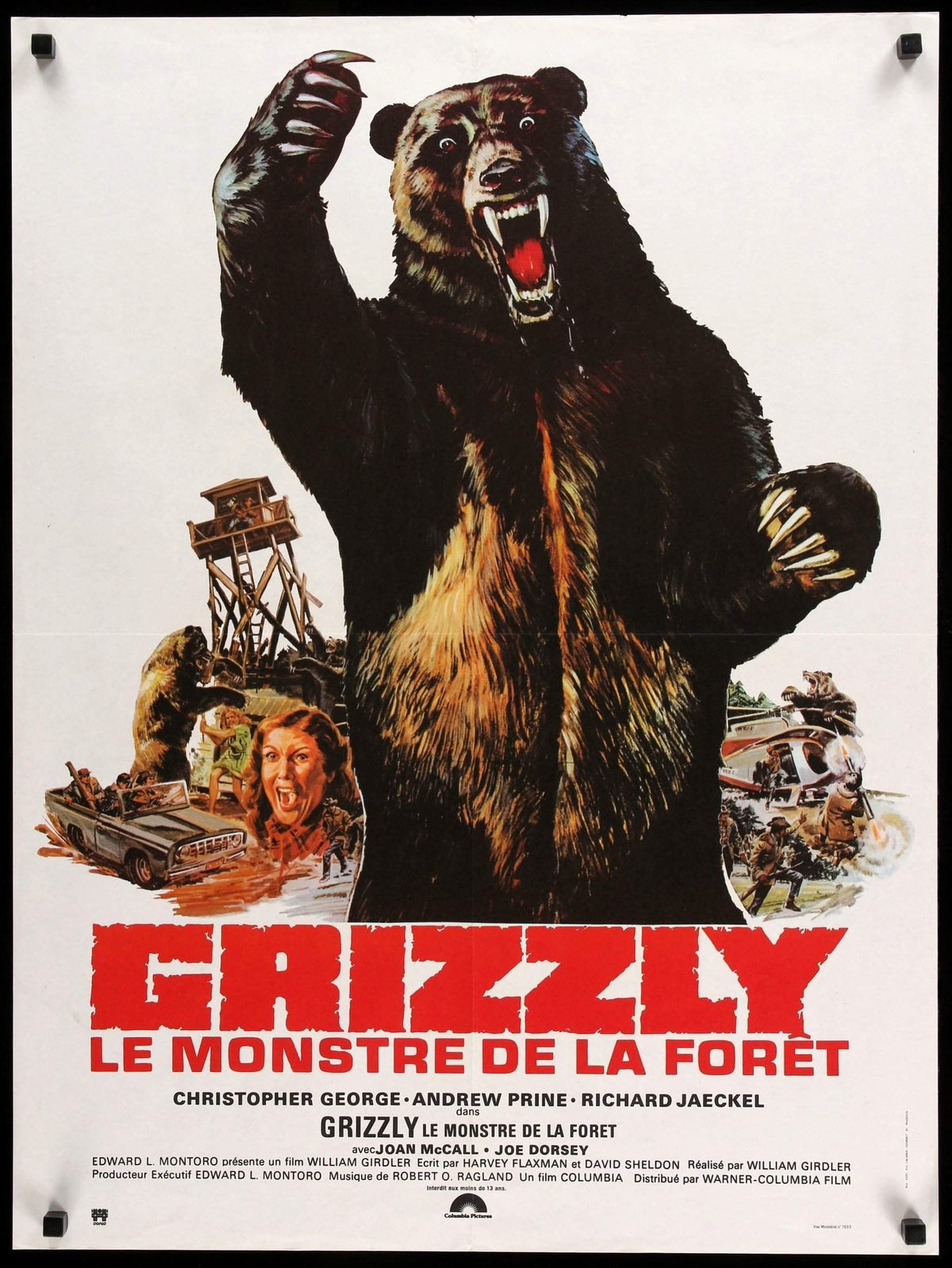 Grizzly (1976) original movie poster for sale at Original Film Art