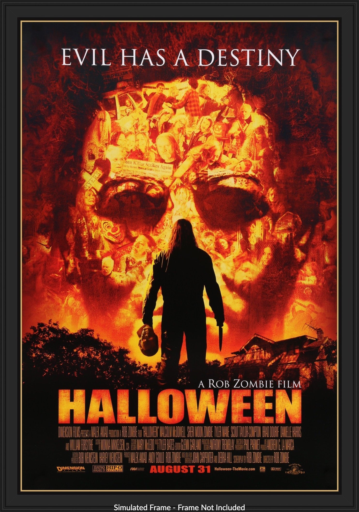 Halloween (2007) original movie poster for sale at Original Film Art - Vintage Movie Posters