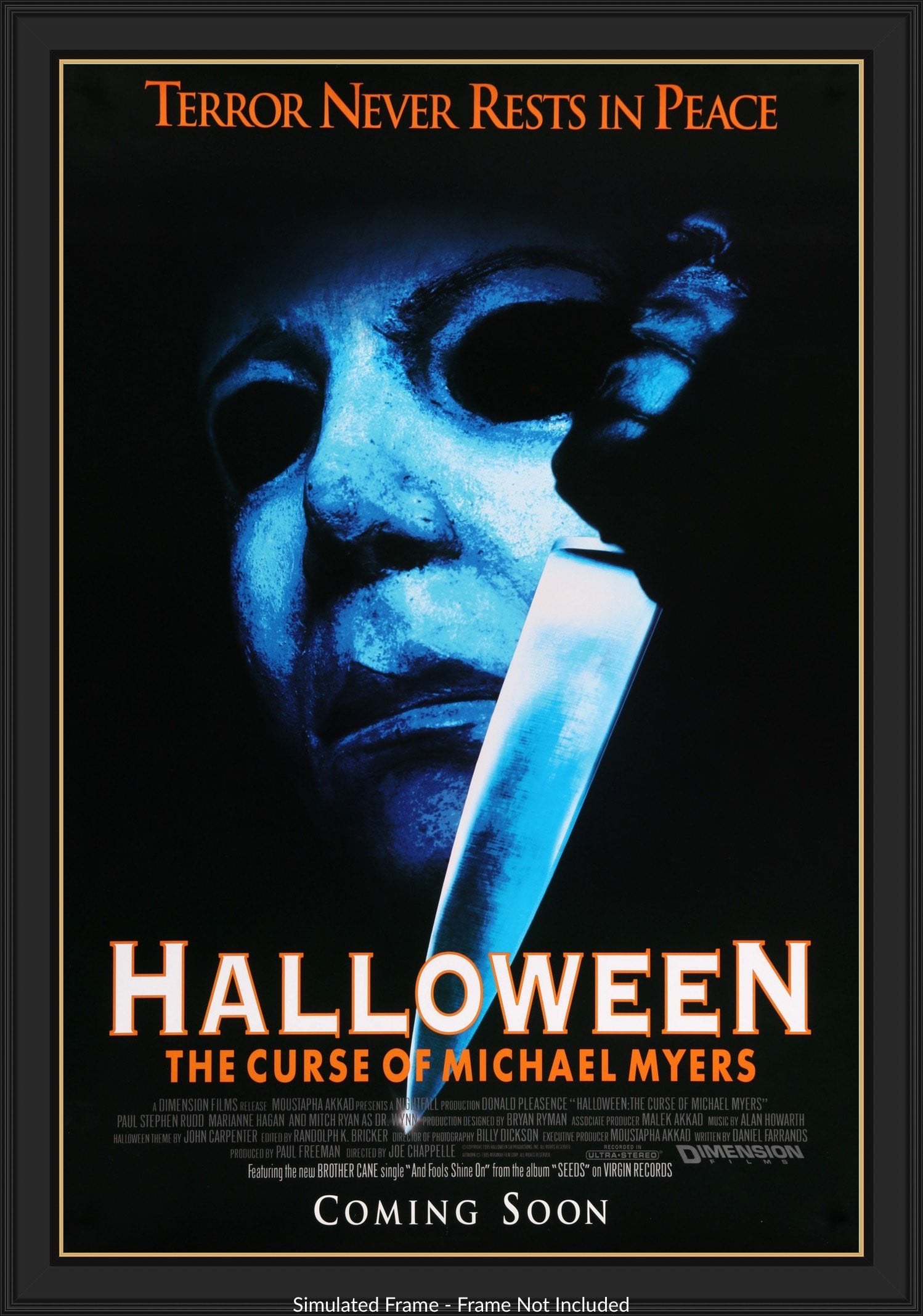 Halloween 6: The Curse of Michael Myers (1995) original movie poster for sale at Original Film Art - Vintage Movie Posters