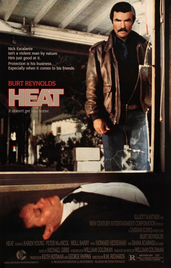 Heat (1986) original movie poster for sale at Original Film Art - Vintage Movie Posters