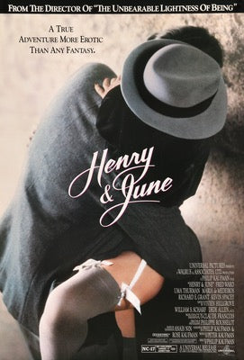 Henry and June (1990) original movie poster for sale at Original Film Art - Vintage Movie Posters