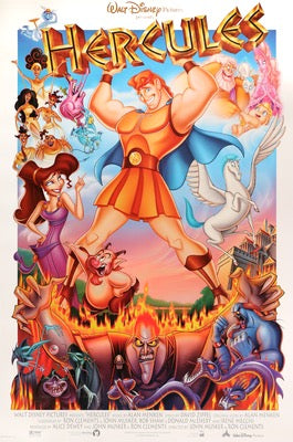 Hercules (1997) original movie poster for sale at Original Film Art - Vintage Movie Posters