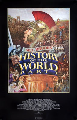 History of the World Part 1 (1981) original movie poster for sale at Original Film Art - Vintage Movie Posters