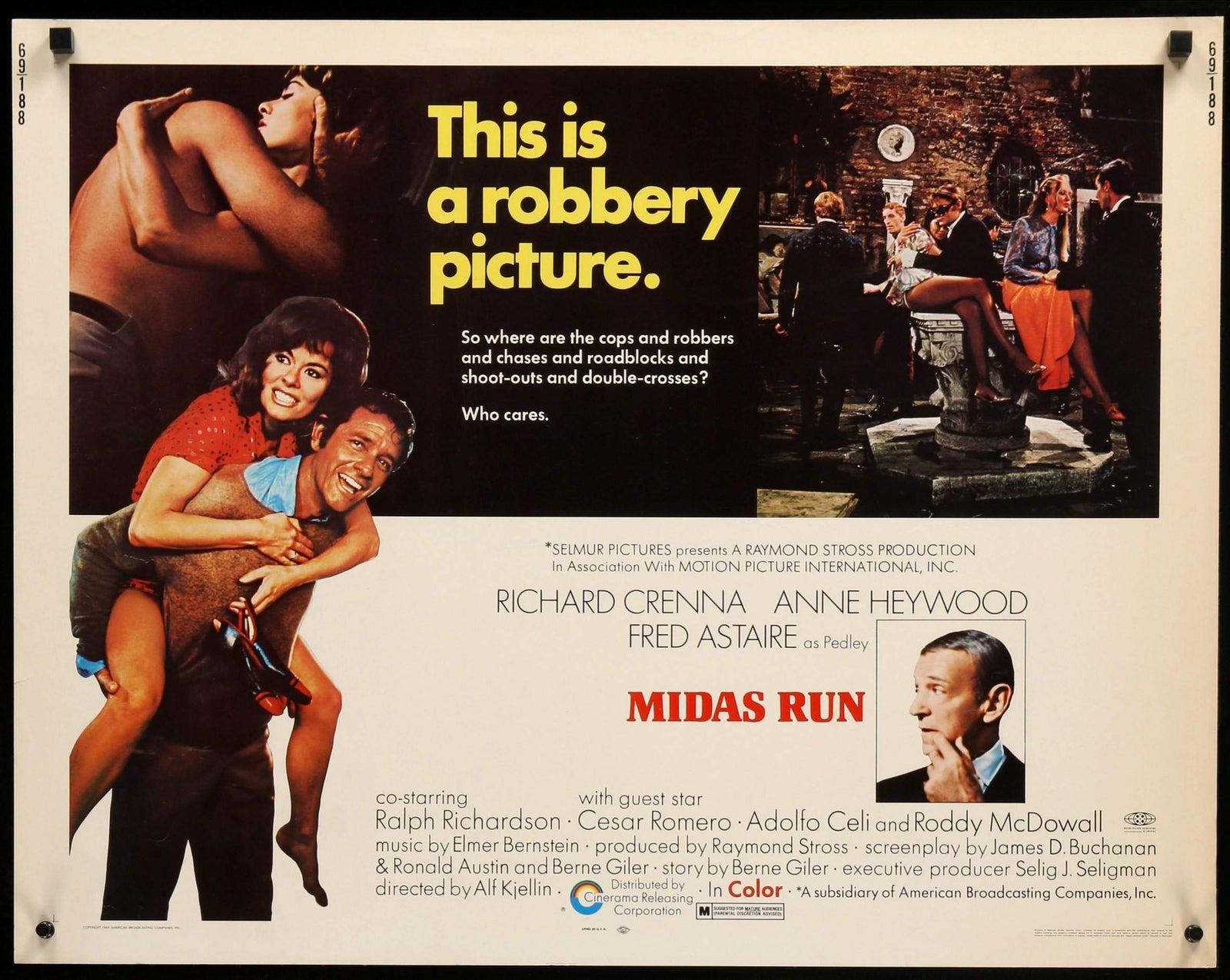 Midas Run (1969) original movie poster for sale at Original Film Art - Vintage Movie Posters