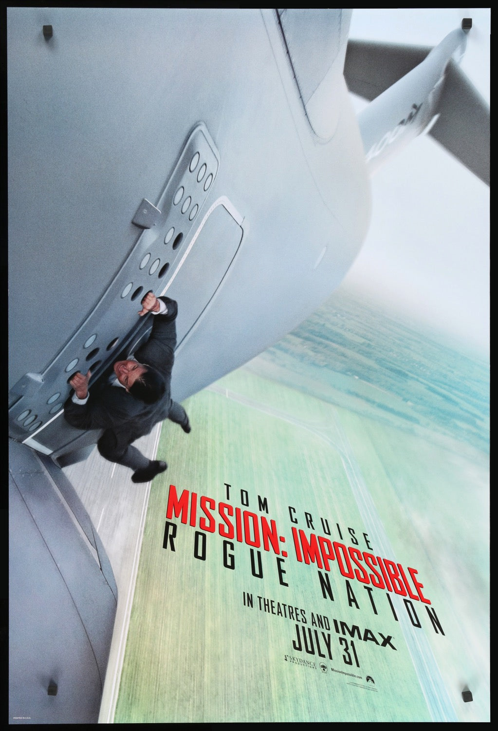 Mission: Impossible - Rogue Nation (2015) original movie poster for sale at Original Film Art - Vintage Movie Posters