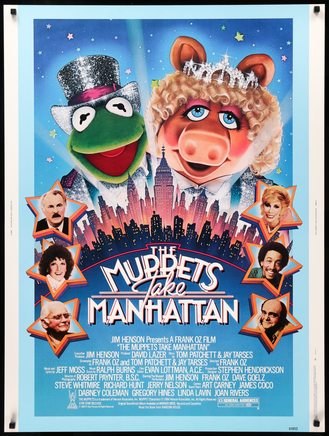 Muppets Take Manhattan (1984) original movie poster for sale at Original Film Art