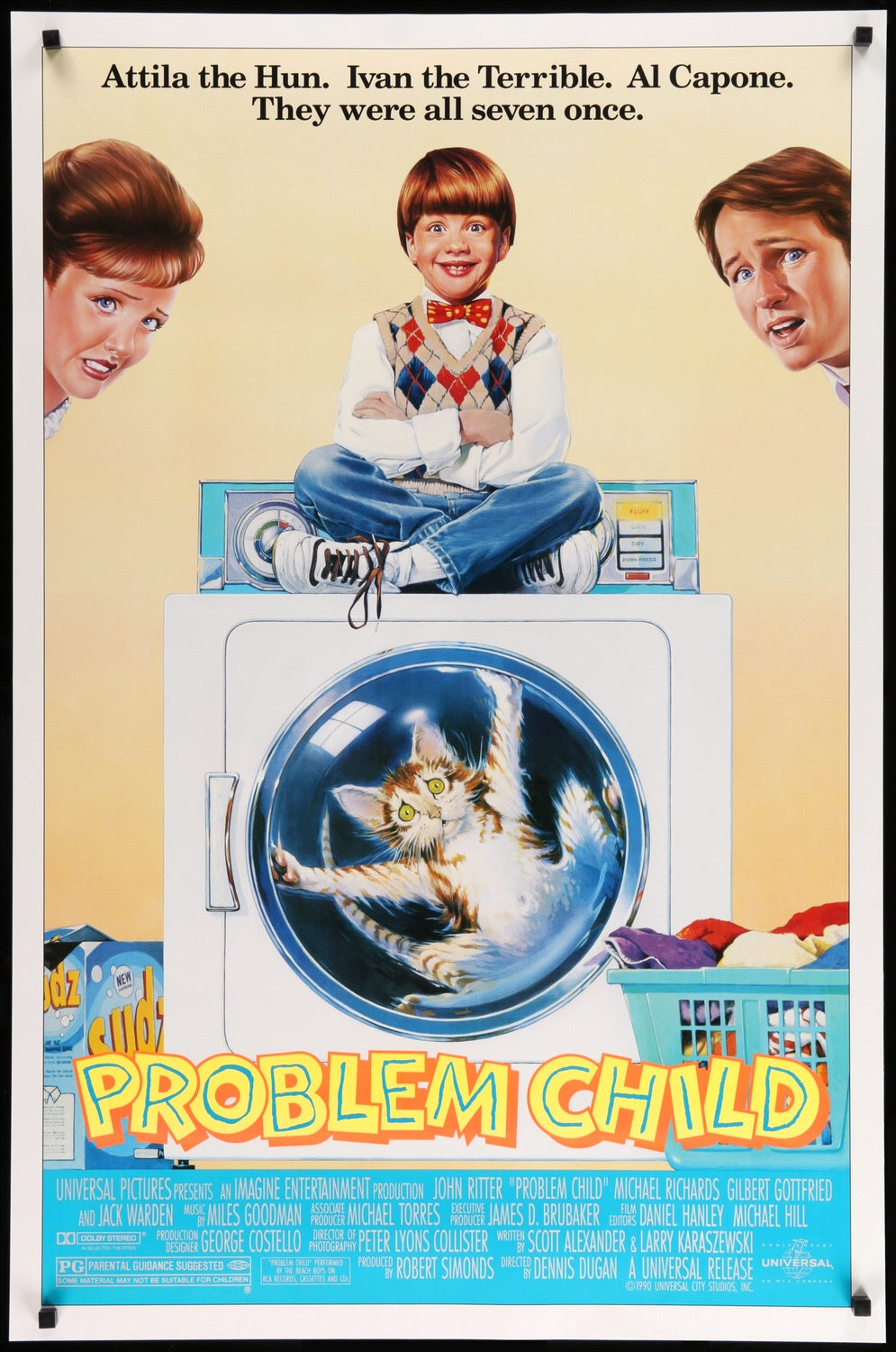 Problem Child (1990) original movie poster for sale at Original Film Art - Vintage Movie Posters