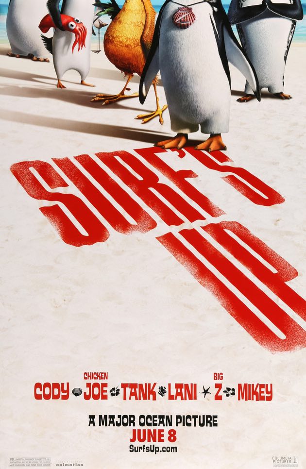 Surf's Up (2007) original movie poster for sale at Original Film Art - Vintage Movie Posters