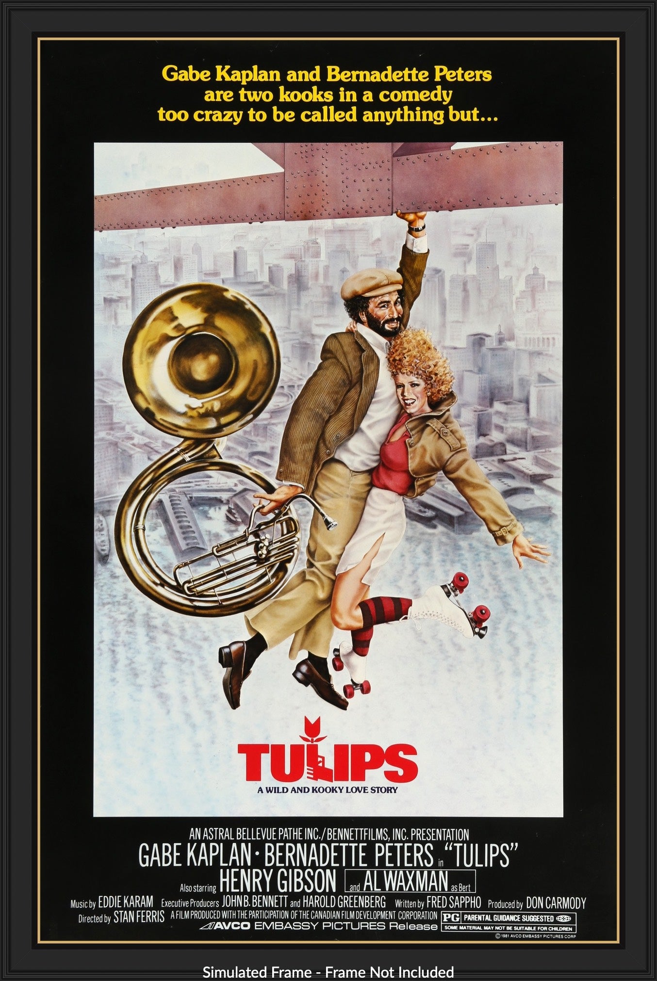 Tulips (1981) original movie poster for sale at Original Film Art - Vintage Movie Posters