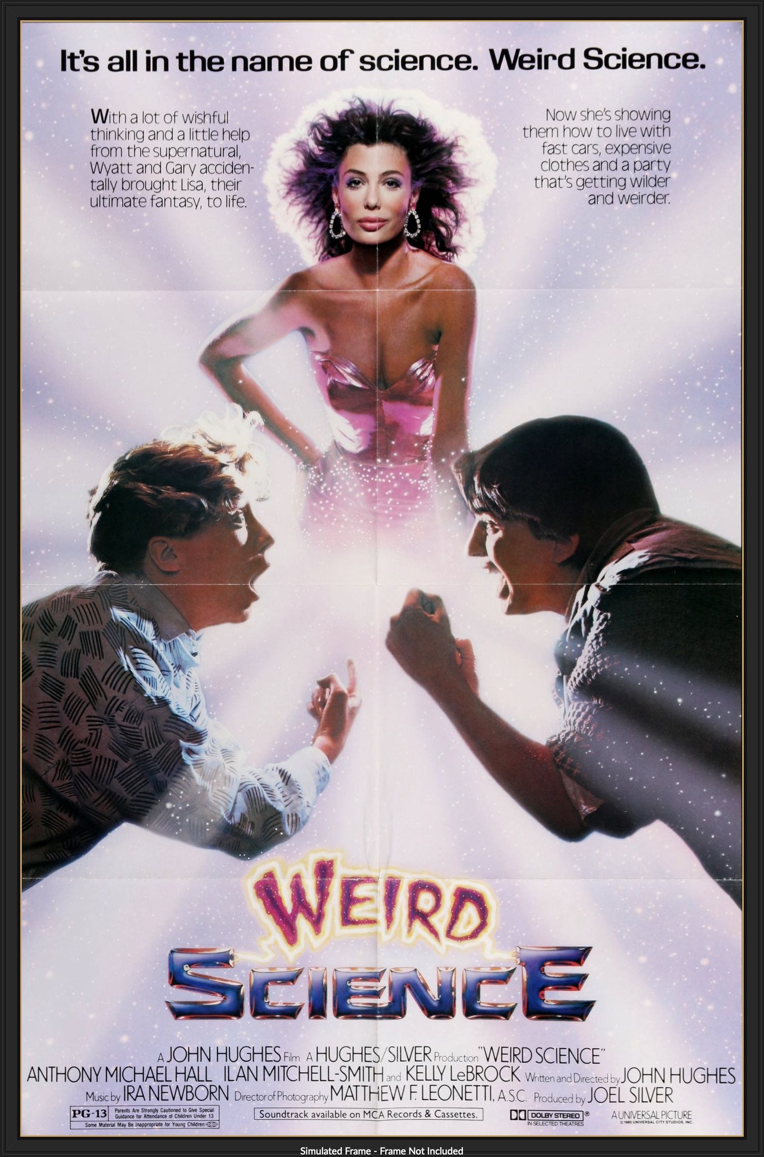 Weird Science (1985) original movie poster for sale at Original Film Art - Vintage Movie Posters