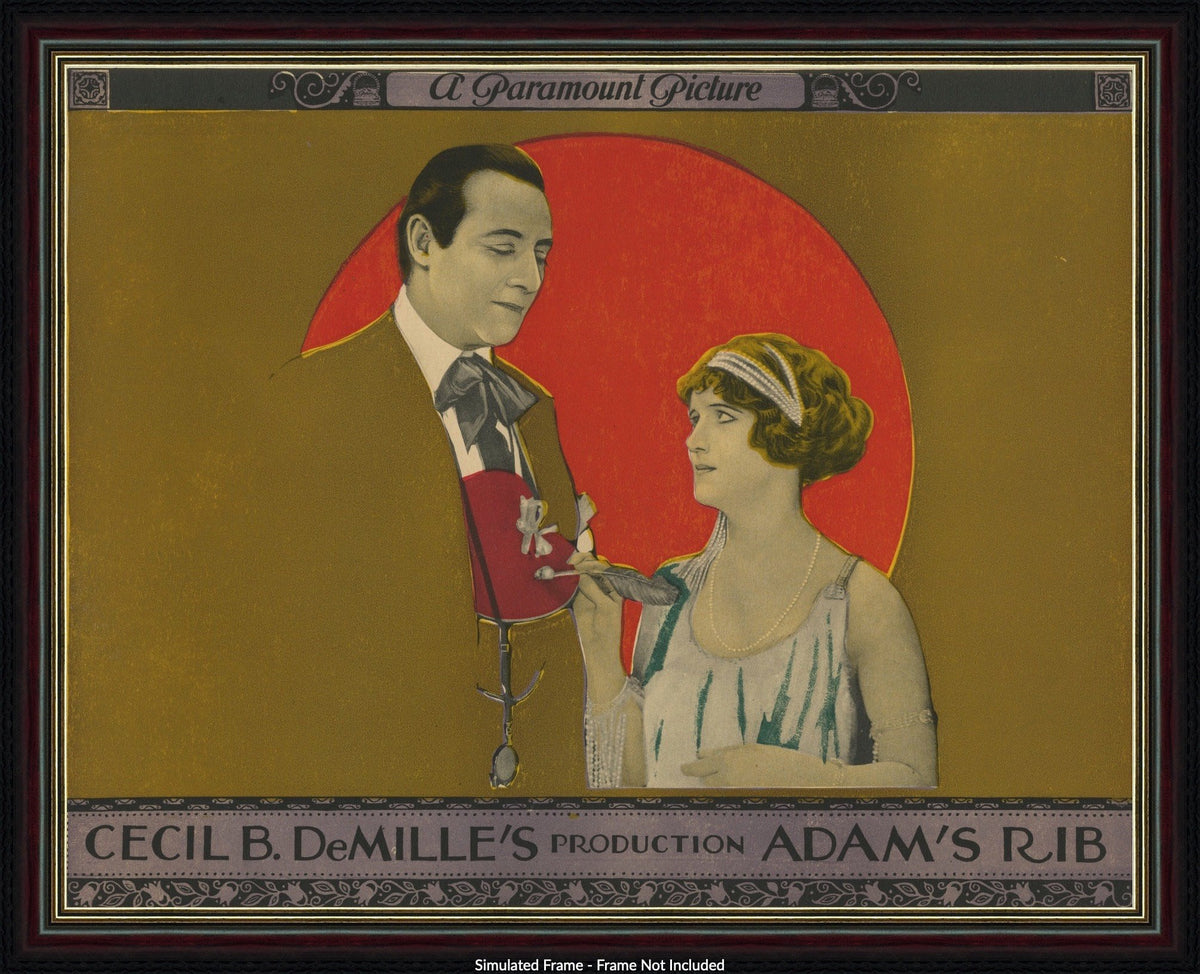 Adam's Rib (1923) original movie poster for sale at Original Film Art - Vintage Movie Posters
