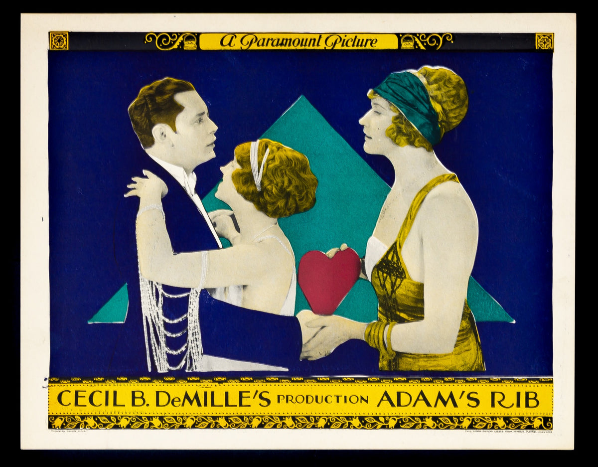 Adam&#39;s Rib (1923) original movie poster for sale at Original Film Art - Vintage Movie Posters