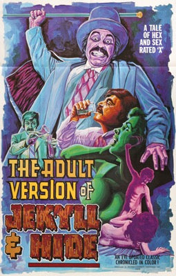 Adult Version of Jekyll & Hide (1972) original movie poster for sale at Original Film Art - Vintage Movie Posters