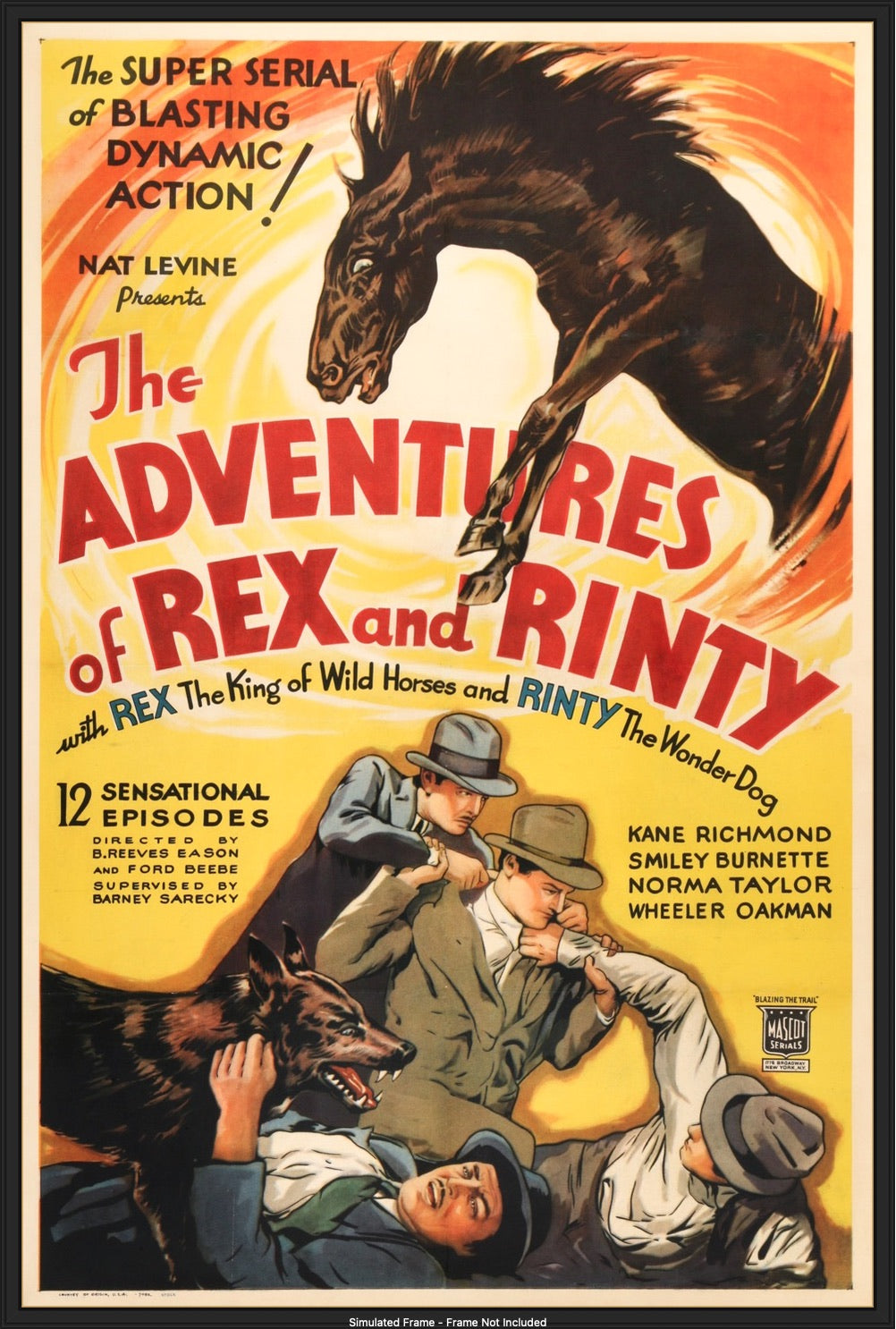 Adventures of Rex and Rinty (1935) original movie poster for sale at Original Film Art - Vintage Movie Posters