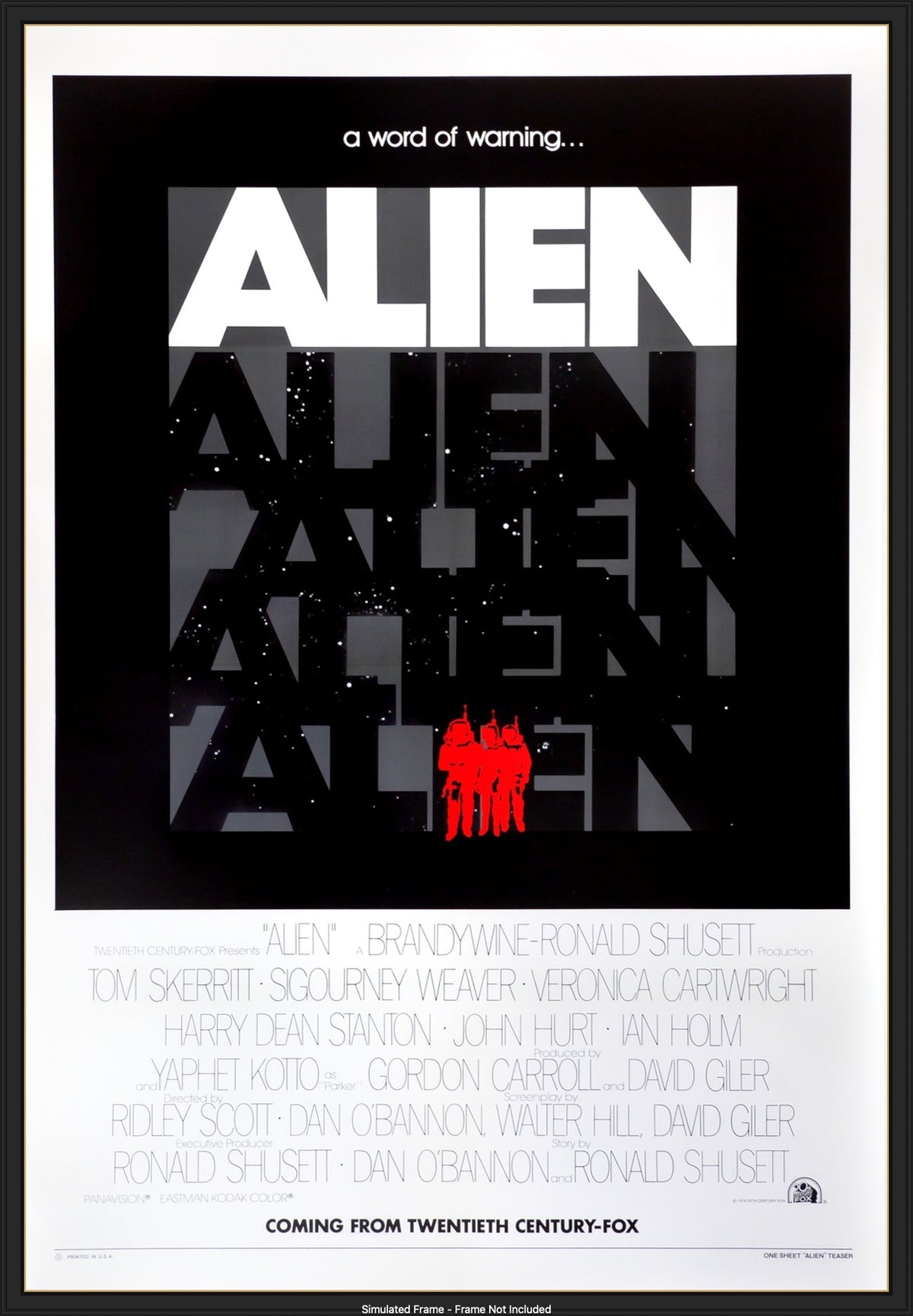 Alien (1979) original movie poster for sale at Original Film Art - Vintage Movie Posters