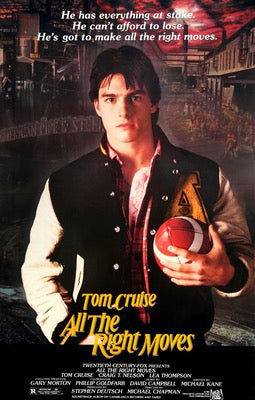 All the Right Moves (1983) original movie poster for sale at Original Film Art - Vintage Movie Posters