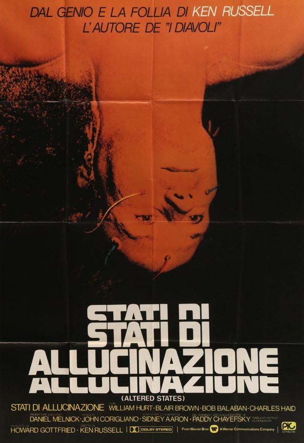 Altered States (1980) original movie poster for sale at Original Film Art - Vintage Movie Posters