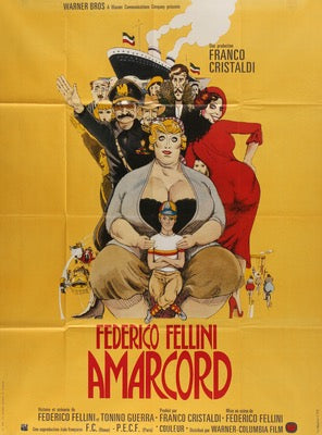 Amarcord (1973) original movie poster for sale at Original Film Art - Vintage Movie Posters
