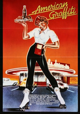 American Graffiti (1973) original movie poster for sale at Original Film Art - Vintage Movie Posters