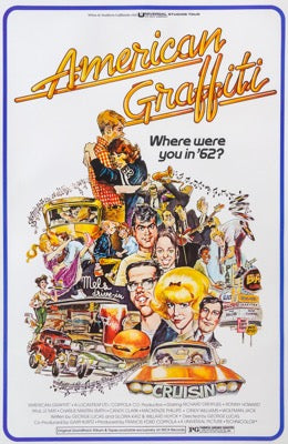 American Graffiti (1973) original movie poster for sale at Original Film Art - Vintage Movie Posters