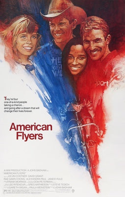 American Flyers (1985) original movie poster for sale at Original Film Art - Vintage Movie Posters