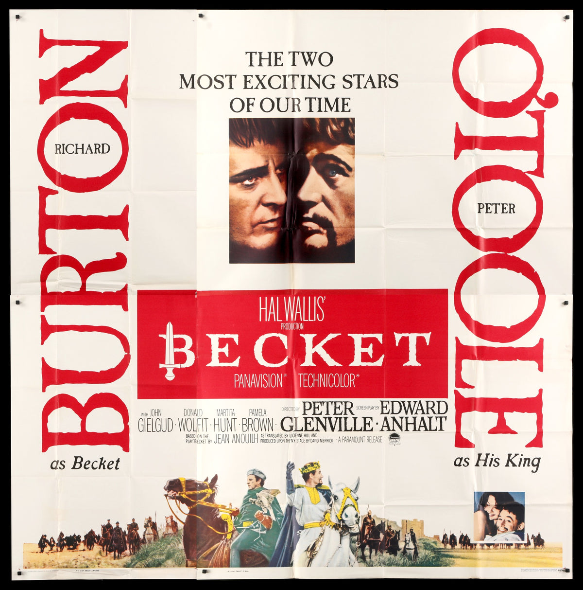 Becket (1964) original movie poster for sale at Original Film Art