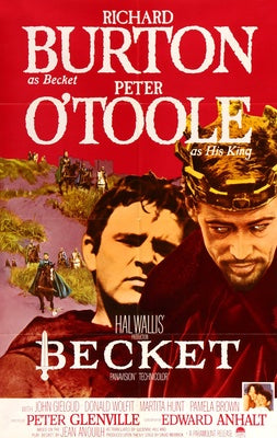 Becket (1964) original movie poster for sale at Original Film Art