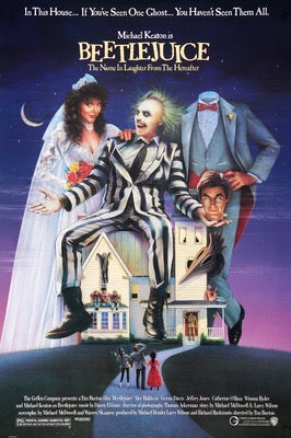 Beetlejuice (1988) original movie poster for sale at Original Film Art