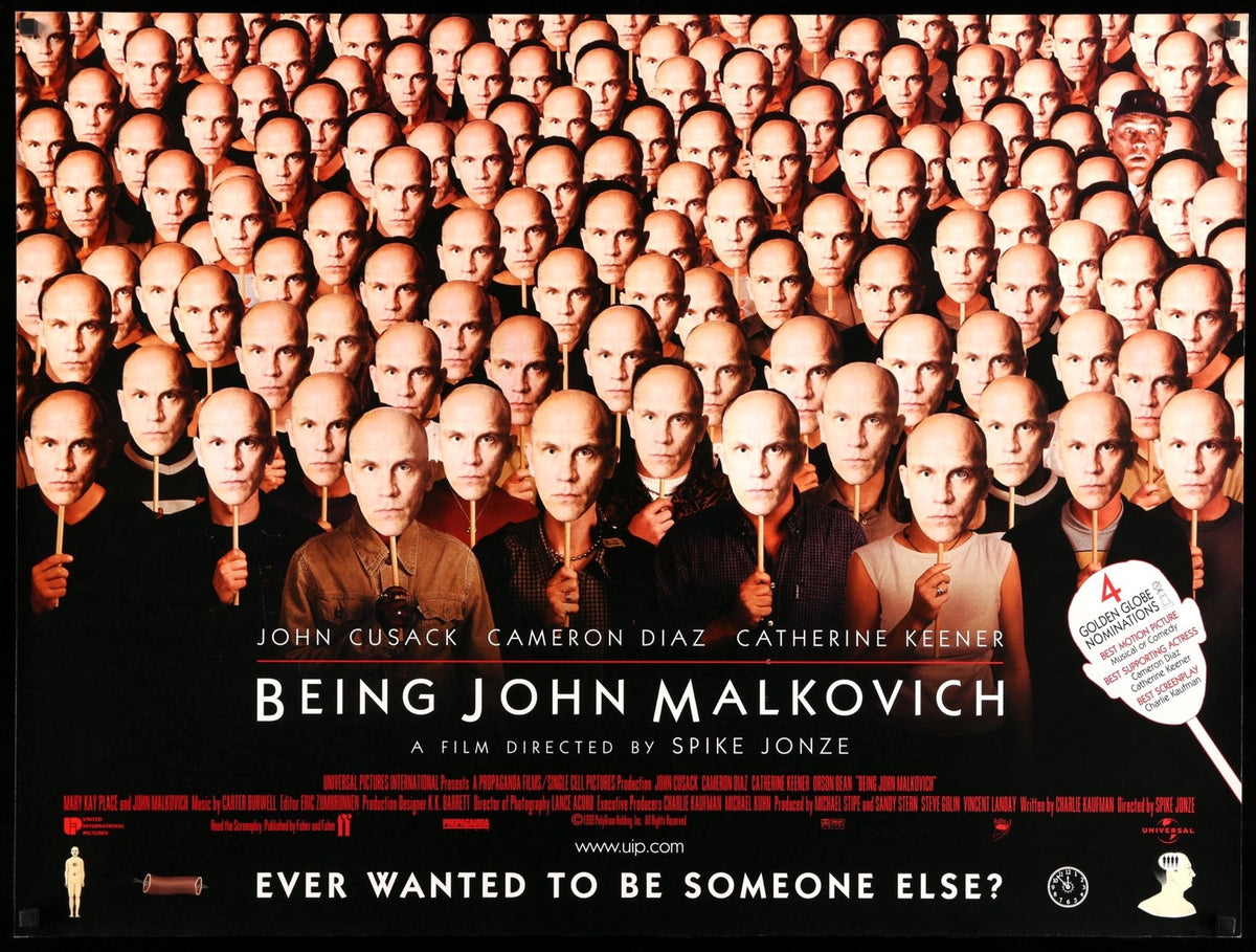 Being John Malkovich (1999) original movie poster for sale at Original Film Art