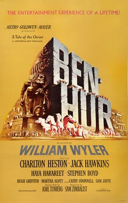 Ben Hur (1959) original movie poster for sale at Original Film Art