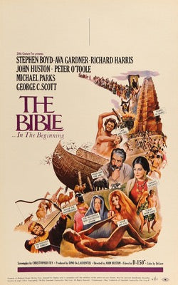 Bible: In The Beginning (1966) original movie poster for sale at Original Film Art