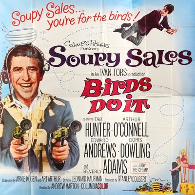 Birds Do It (1966) original movie poster for sale at Original Film Art