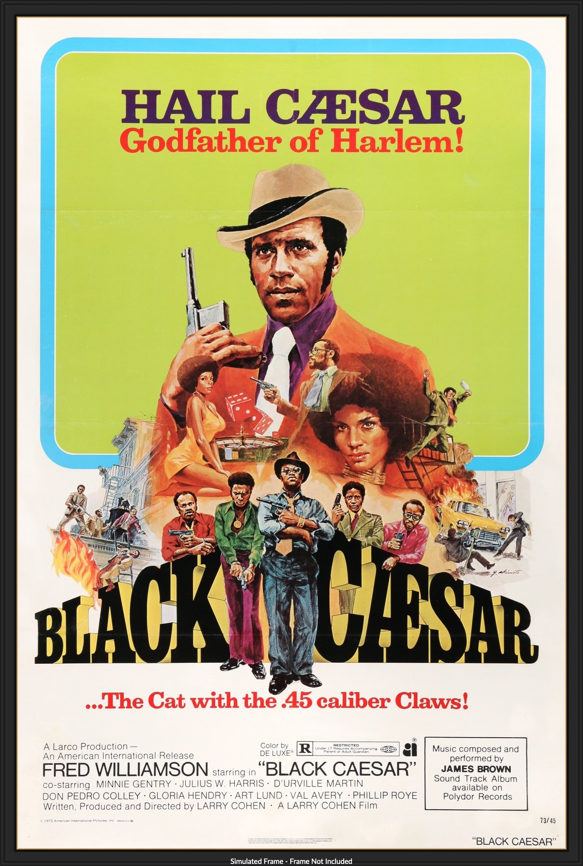 Black Caesar (1973) original movie poster for sale at Original Film Art