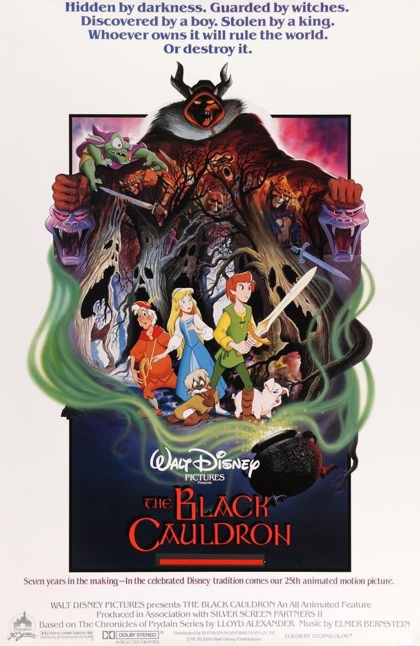 Black Cauldron (1985) original movie poster for sale at Original Film Art