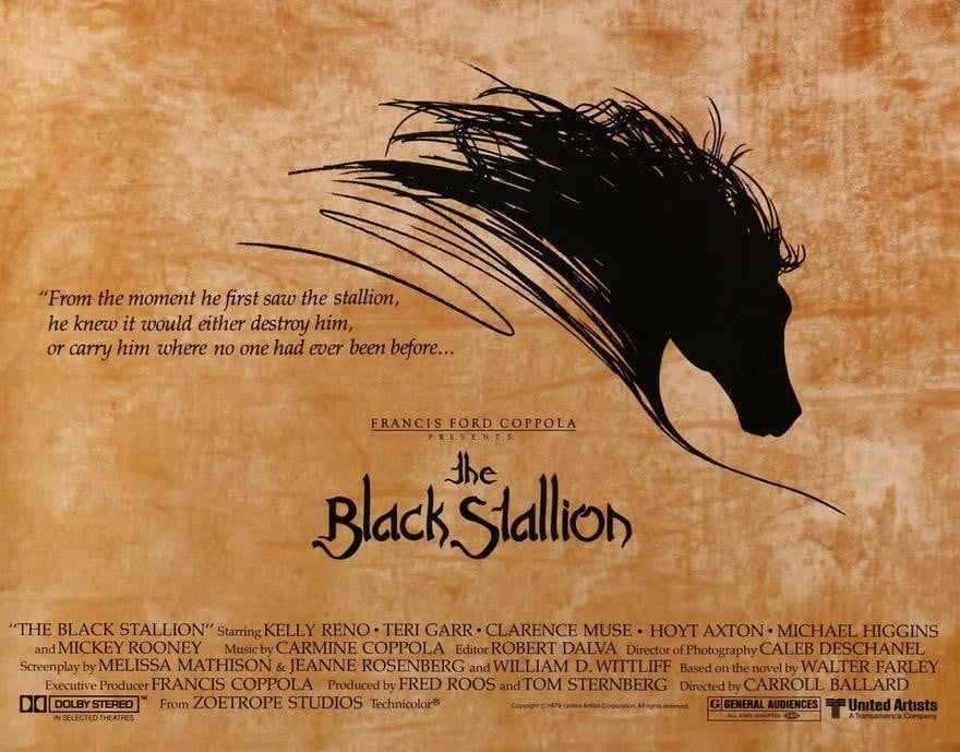 Black Stallion (1979) original movie poster for sale at Original Film Art - Vintage Movie Posters