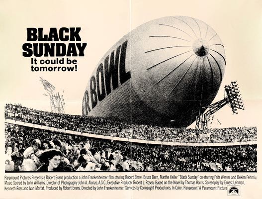 Black Sunday (1977) original movie poster for sale at Original Film Art - Vintage Movie Posters