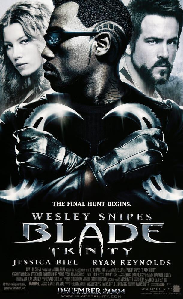 Blade - Trinity (2004) original movie poster for sale at Original Film Art - Vintage Movie Posters