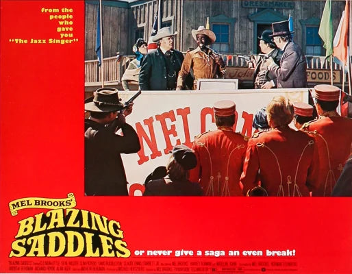 Blazing Saddles (1974) original movie poster for sale at Original Film Art - Vintage Movie Posters