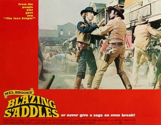 Blazing Saddles (1974) original movie poster for sale at Original Film Art - Vintage Movie Posters