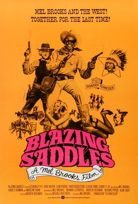 Blazing Saddles (1974) original movie poster for sale at Original Film Art - Vintage Movie Posters